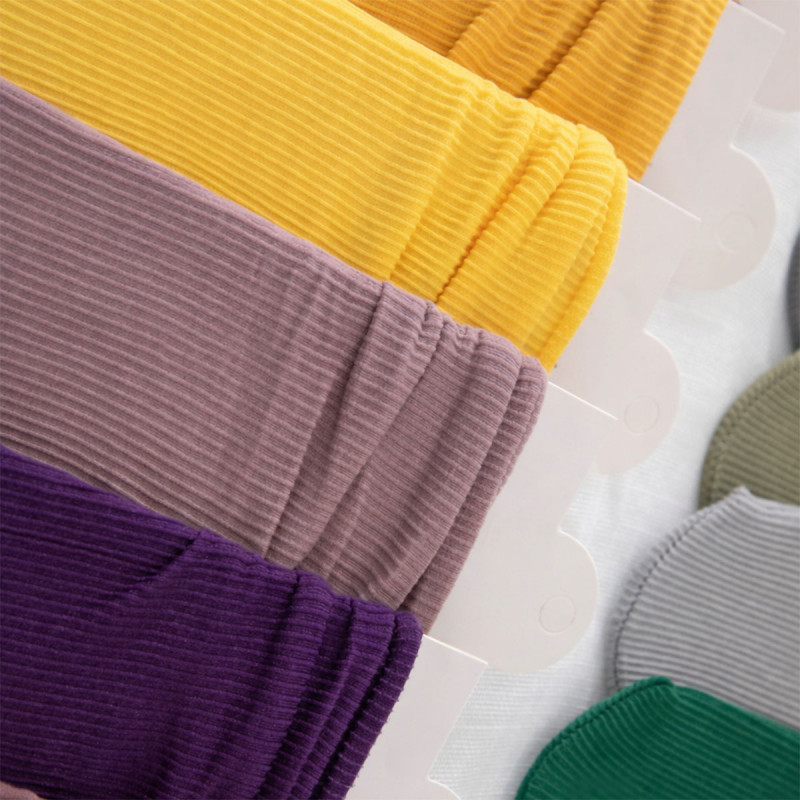 Udobne pamučne čarape bez ranfle 