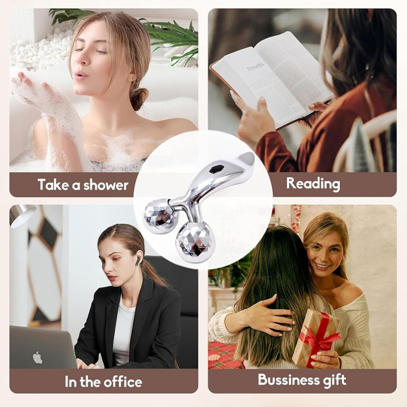 3D masažer za lice - za zategnutu i blistavu kožu