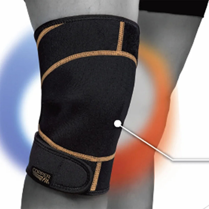 Copper Fit - Kompresioni steznik za koleno sa toplom i hladnom terapijom