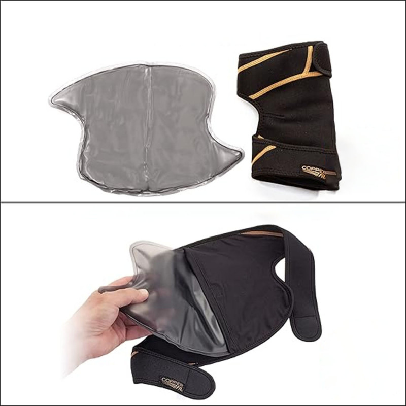 Copper Fit - Kompresioni steznik za koleno sa toplom i hladnom terapijom