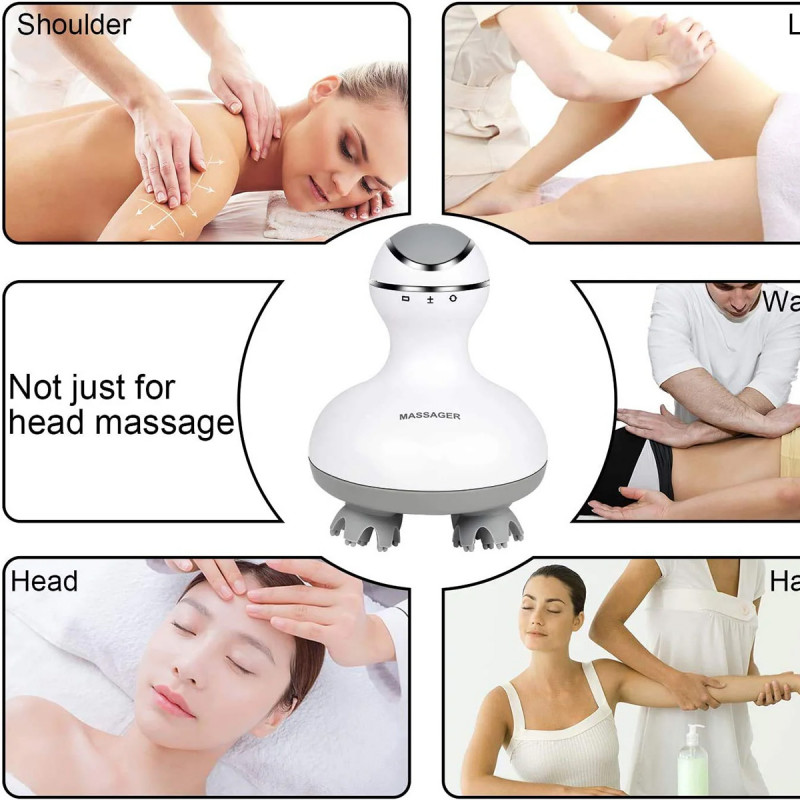 Pametni Skalp Masažer za masažu glave i stimulaciju rasta kose