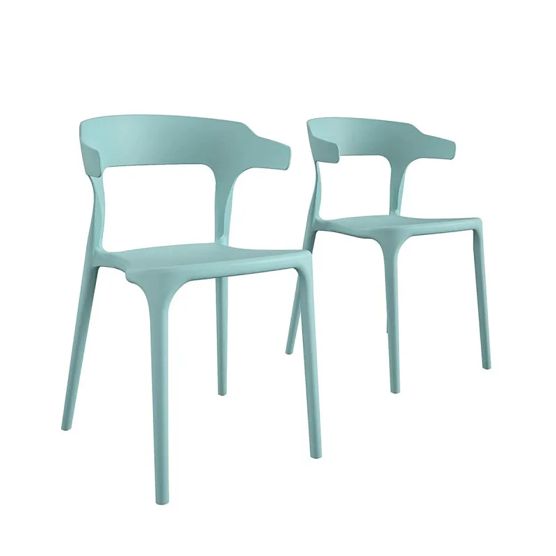Pastelne stolice vrhunskog dizajna za trpezariju ili terasu -TIRKIZNA