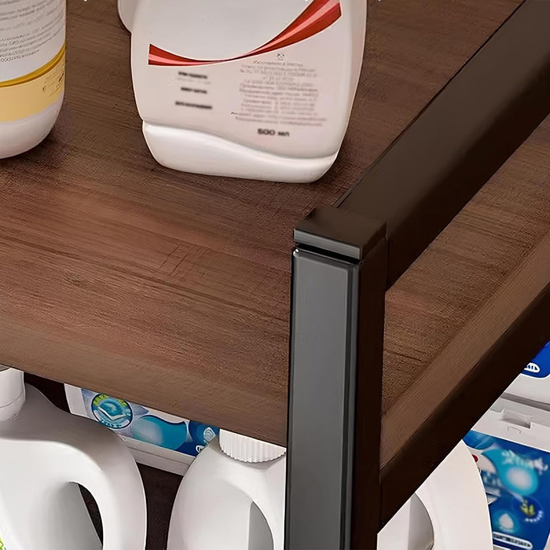 Steel Space Pro - Premium stalak sa policama iznad veš mašine