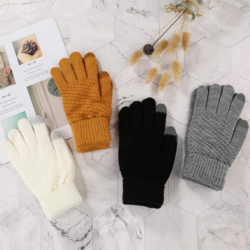 Tople zimske ženske rukavice  + mogućnost touch screen korišćenja