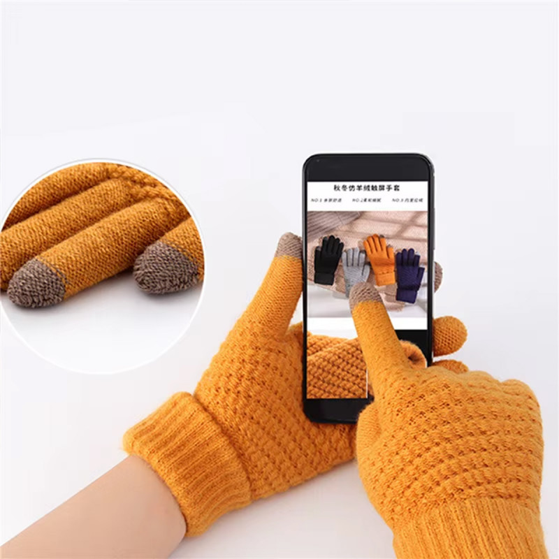 Tople zimske ženske rukavice  + mogućnost touch screen korišćenja