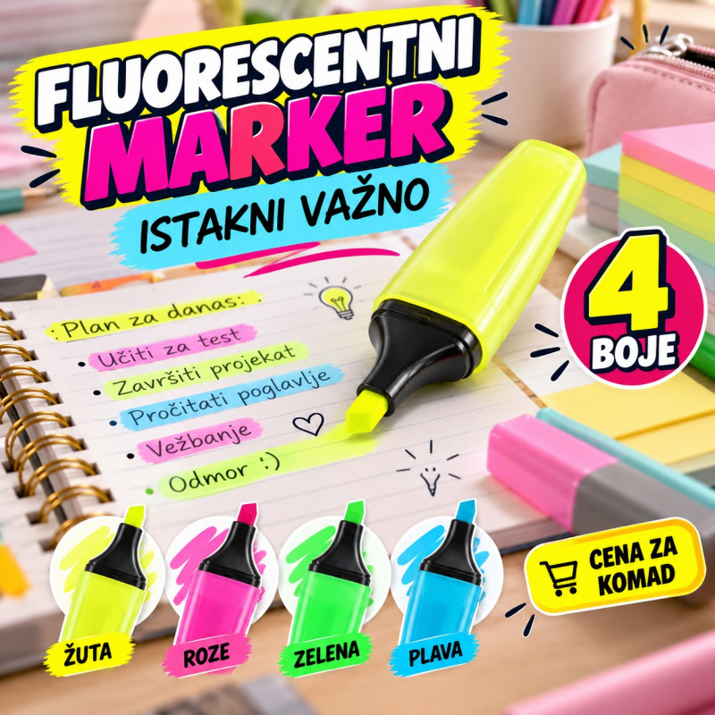 Fluorescentni marker za beleške