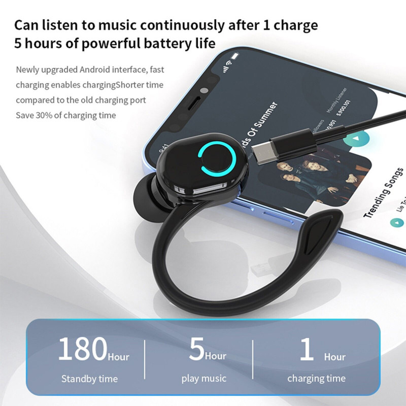 Univerzalna bežična bluetooth slušalica + kabl za punjenje