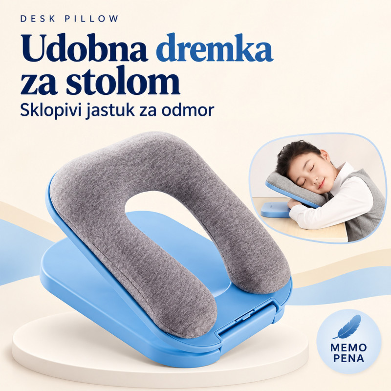 Desk pillow - Memo jastuk za udobnu dremku za stolom