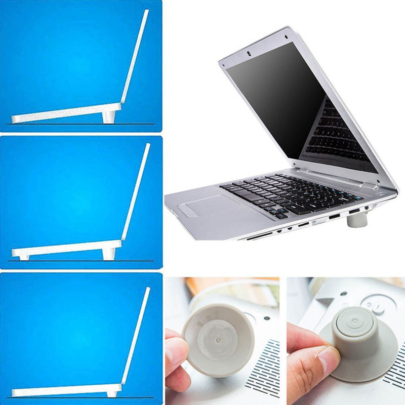Set od 4 podmetača-odizača za laptop