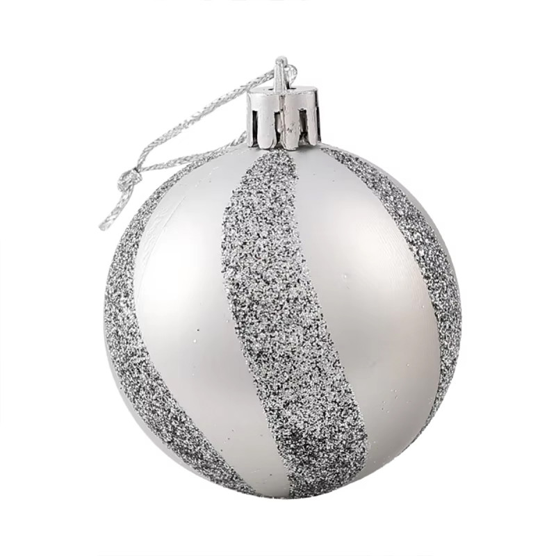 Silver-Blue Shine set - 44 magična ukrasa za jelku u srebrnim i plavim nijansama