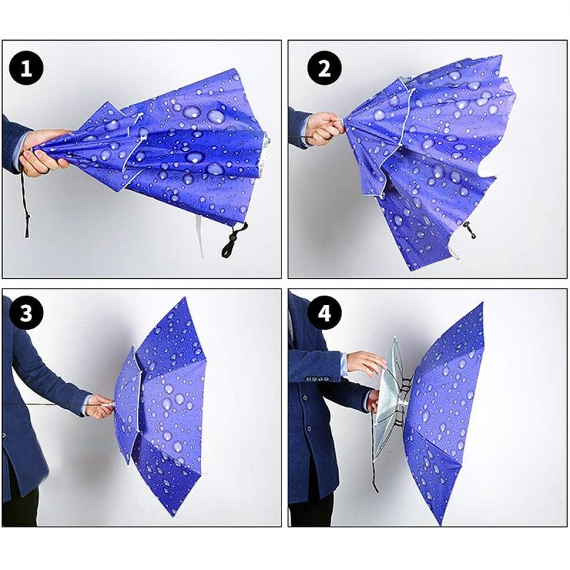 Šešir - kišobran za različite vremenske uslove