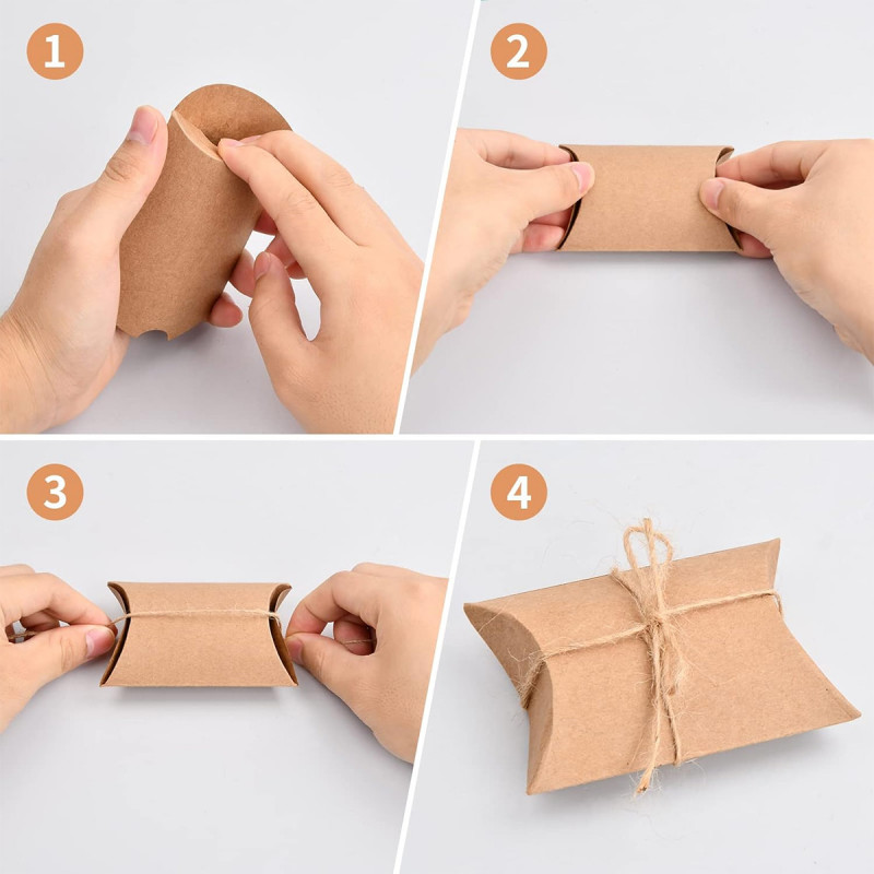 Kraft Paper Box - Mini kutija za poklone
