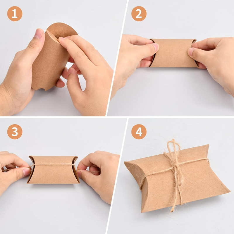 Kraft Paper Box - Mini kutija za poklone