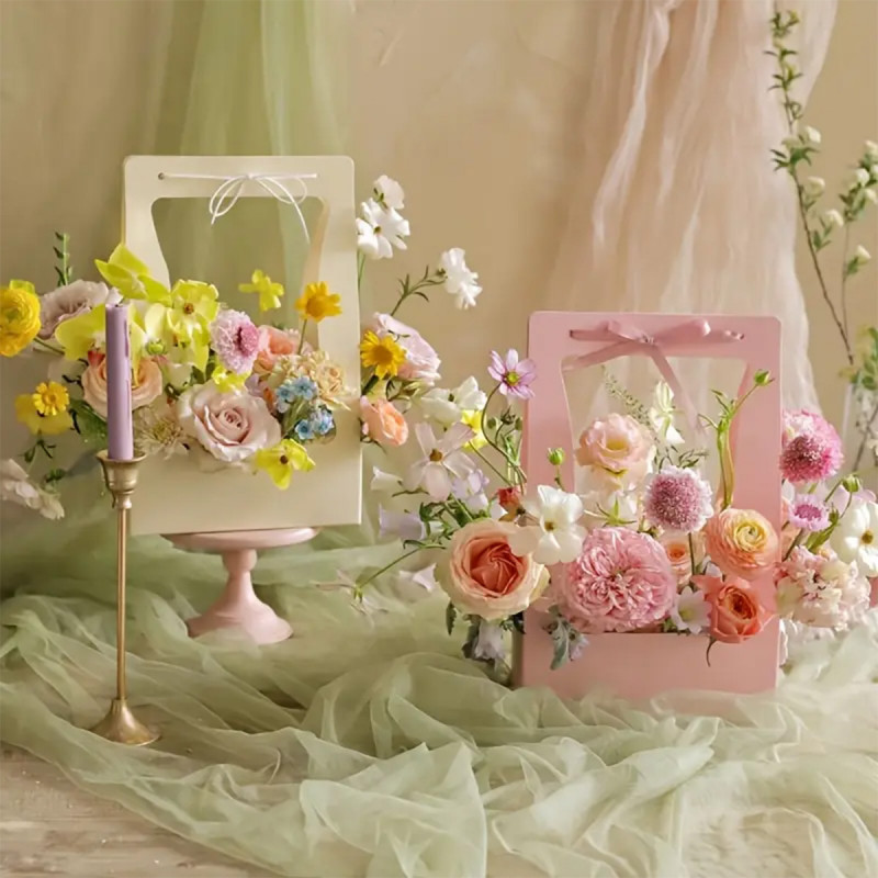 Flower Basket – Papirna korpa za cvetne aranžmane