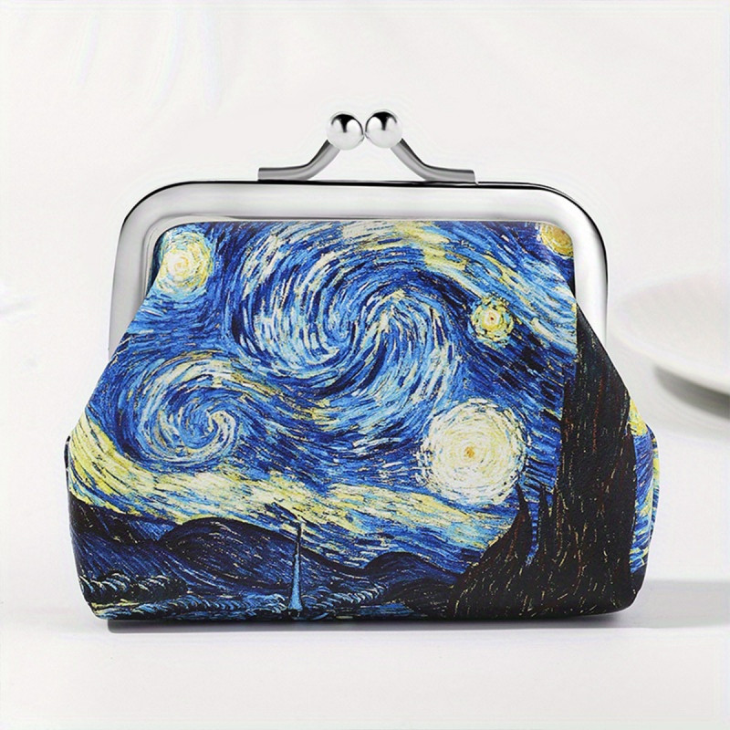 Art novčanik za sitan novac sa Van Gog motivom