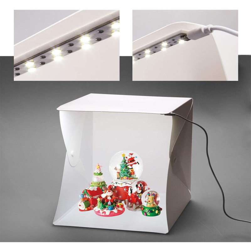 Light box sa LED lampicama - za profesionalne fotografije