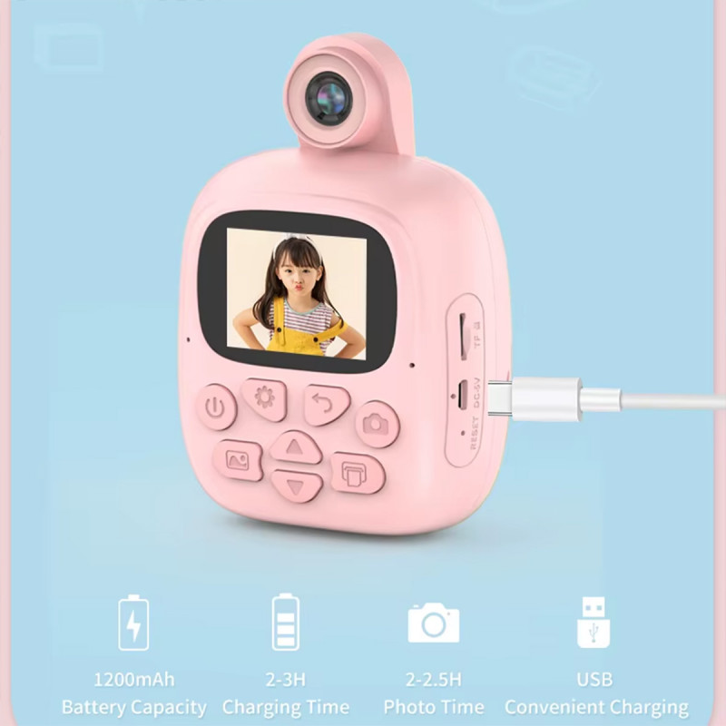 Digital print - Dečiji fotoaparat sa štampanjem za instant sliku
