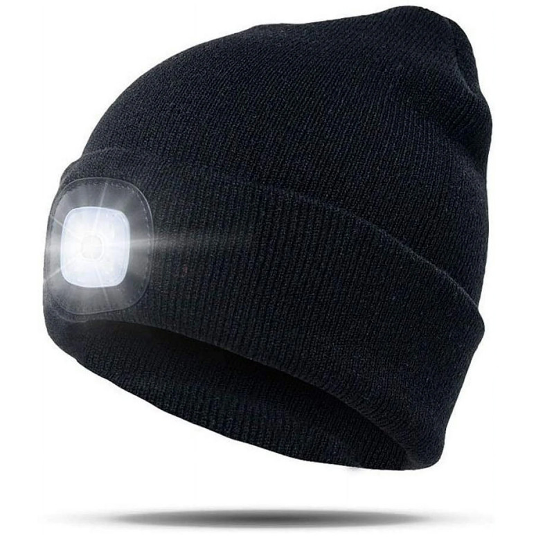 Led Hat - plava zimska kapa sa LED svetlom