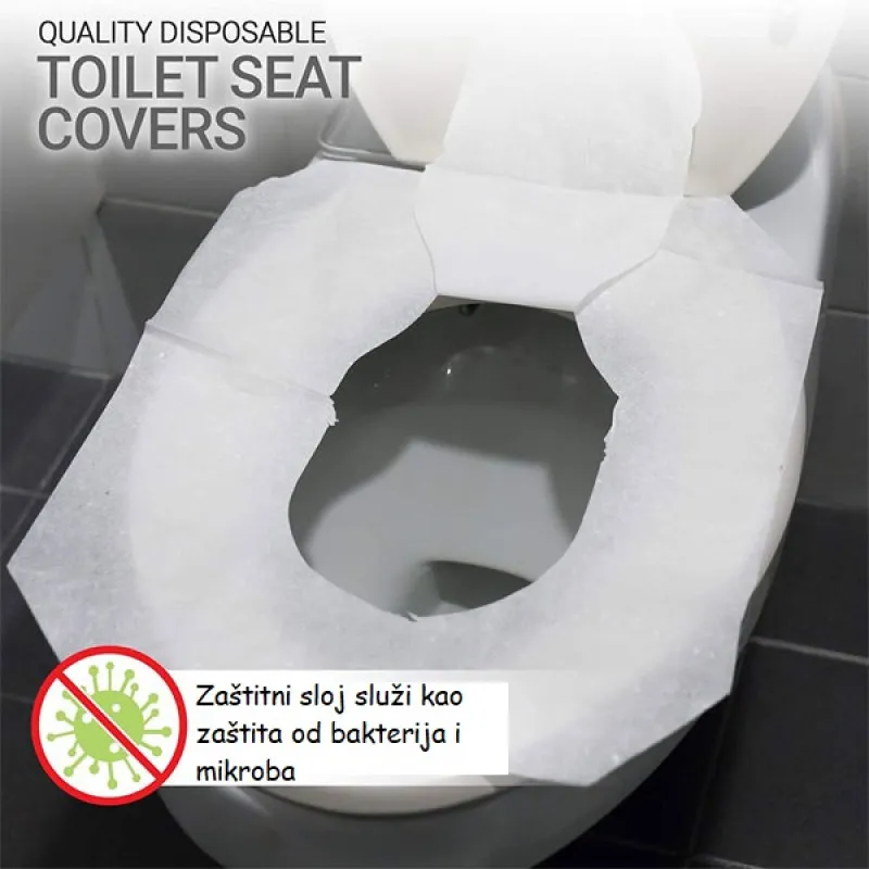Toilet Covers -10 papirnih zaštita za wc šolju