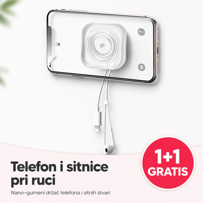 1+1 GRATIS Nano-gumeni držac telefona i sitnih stvari