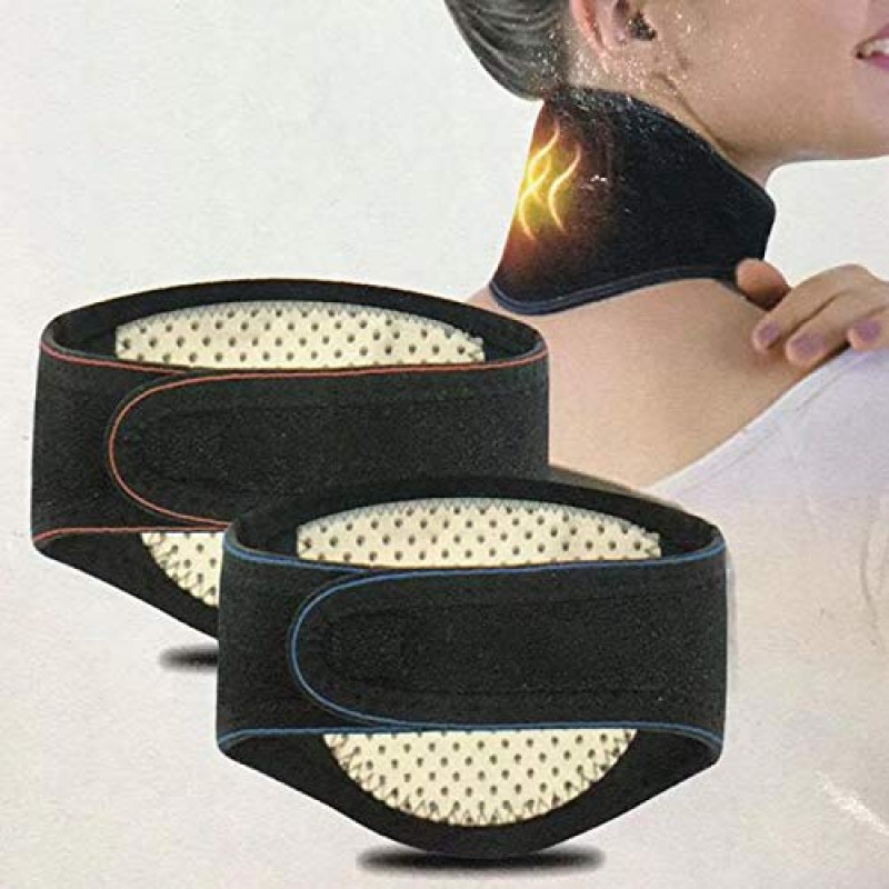 Samo-grejuća magnetna potpora za vrat