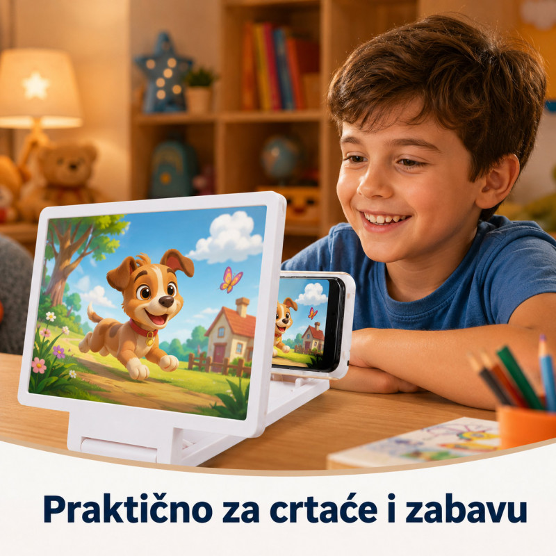 Magični ekran koji pretvara telefon u mini bioskop