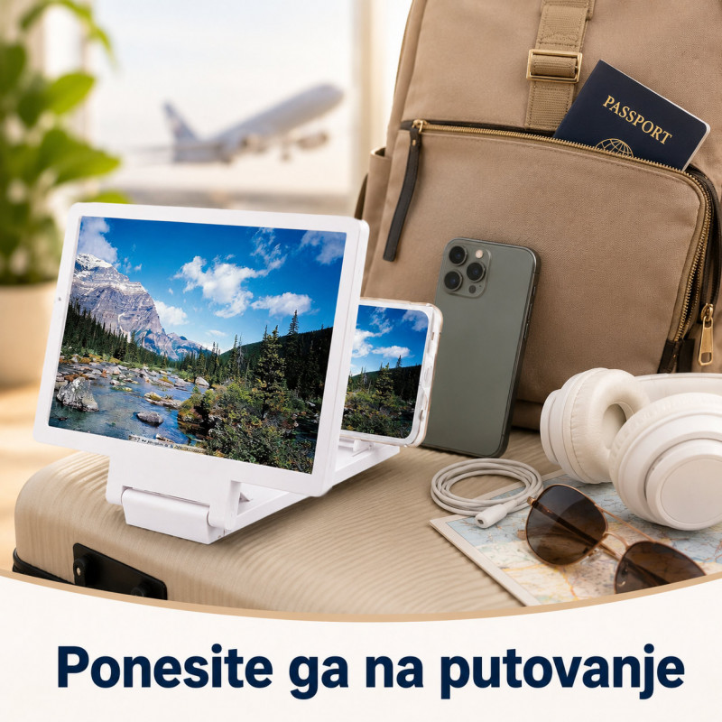 Magični ekran koji pretvara telefon u mini bioskop
