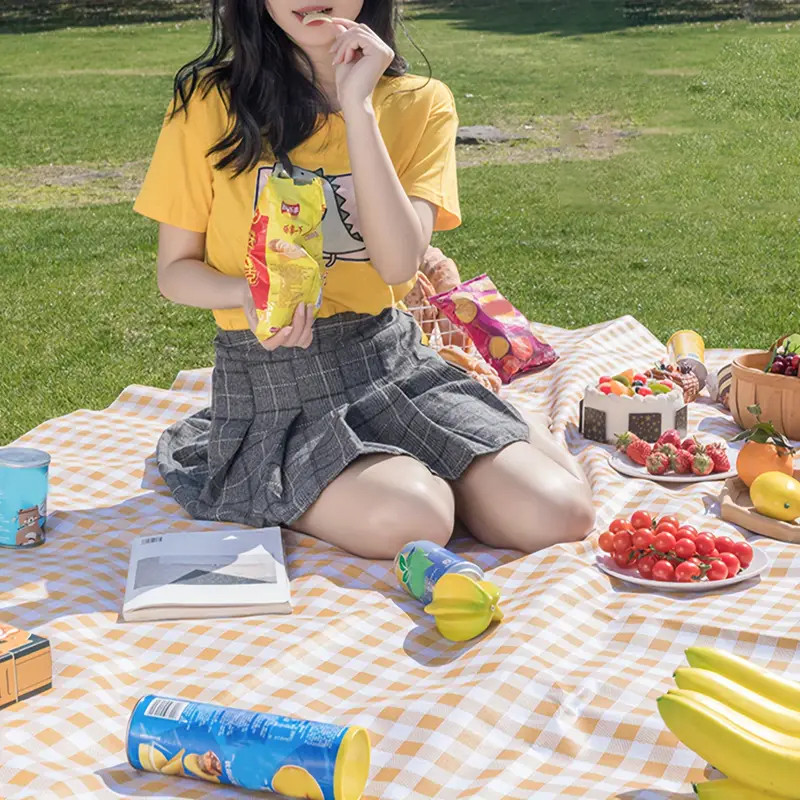 Vodootporna prostirka za piknik - sklopiva u torbucu
