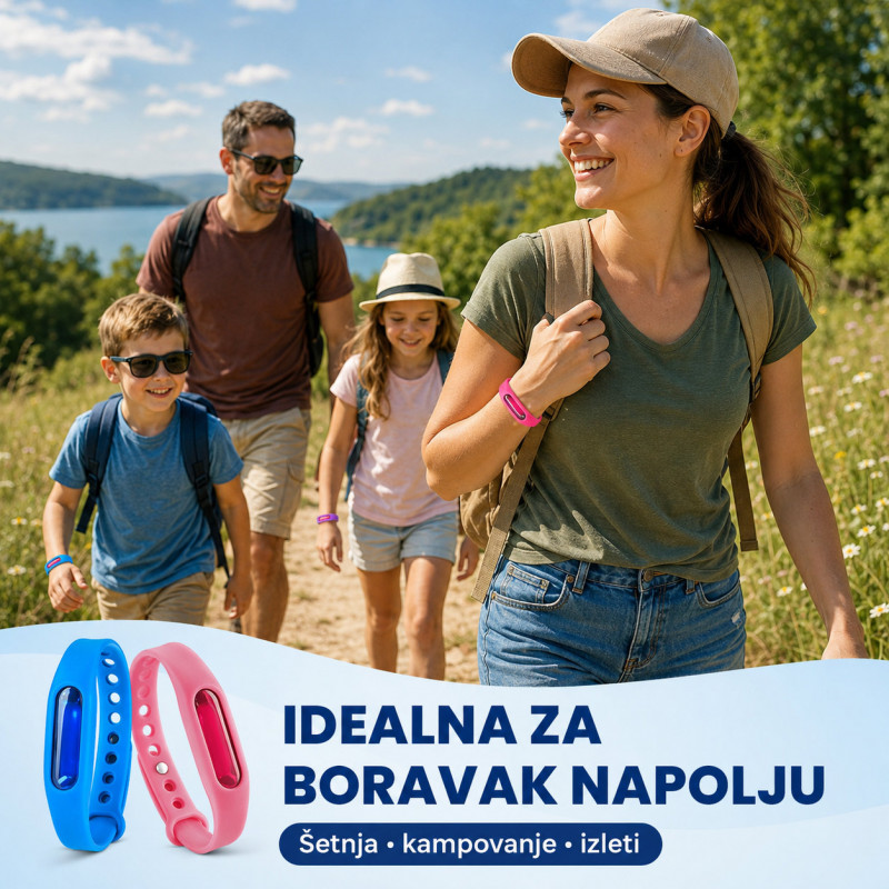Narukvica za zaštitu od komaraca