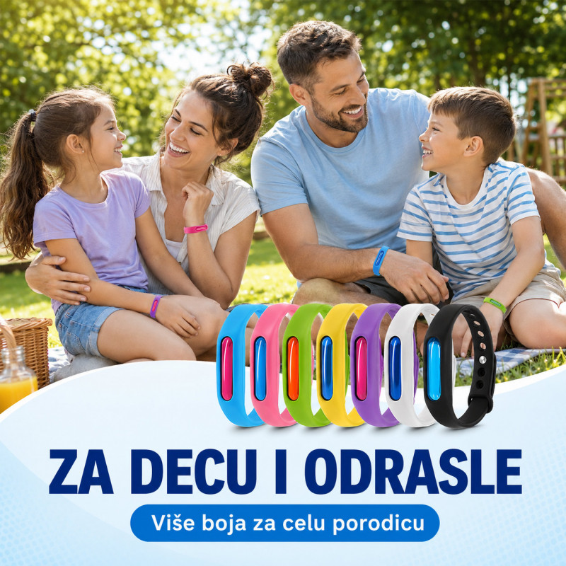 Narukvica za zaštitu od komaraca