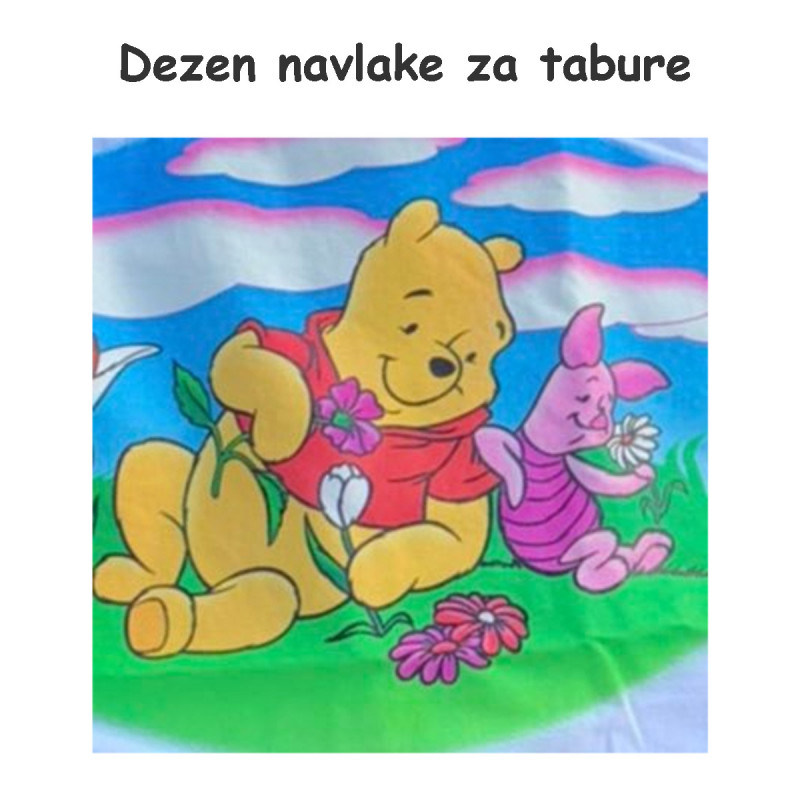 Tabure sa drvenim nogarama - VINI PU I PRASLIN