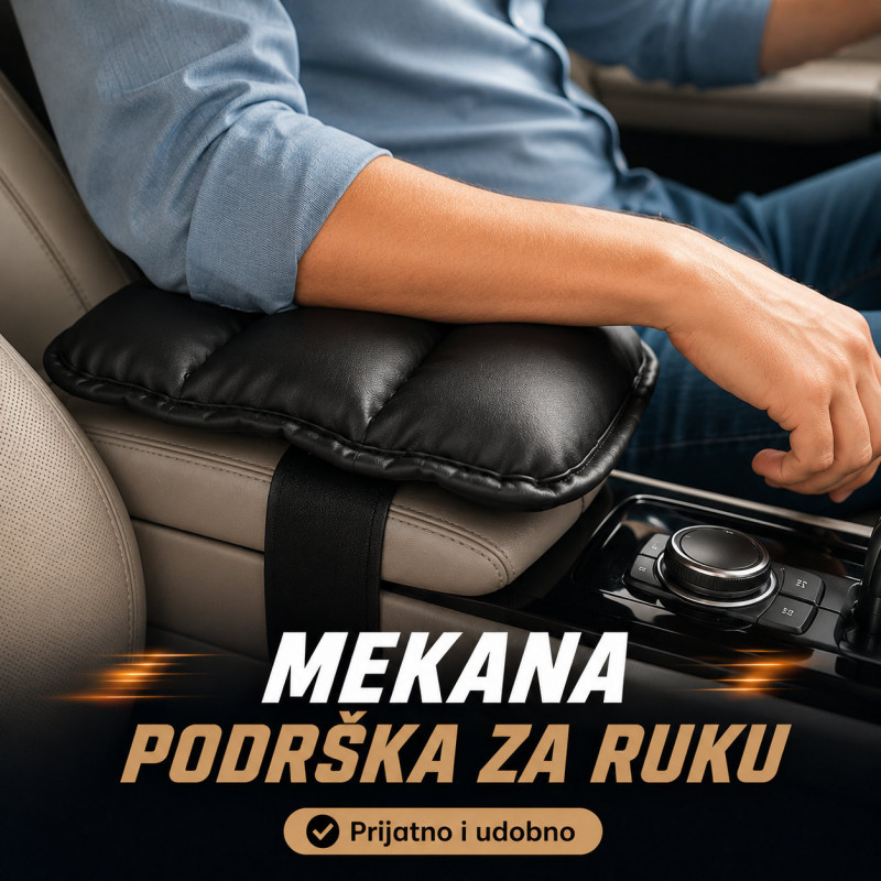 Mekani naslon za ruku za auto – udobnija vožnja i zaštita naslona