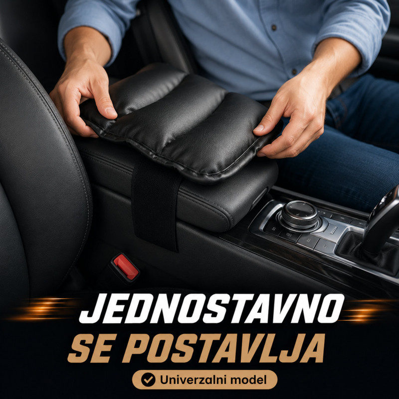 Mekani naslon za ruku za auto – udobnija vožnja i zaštita naslona