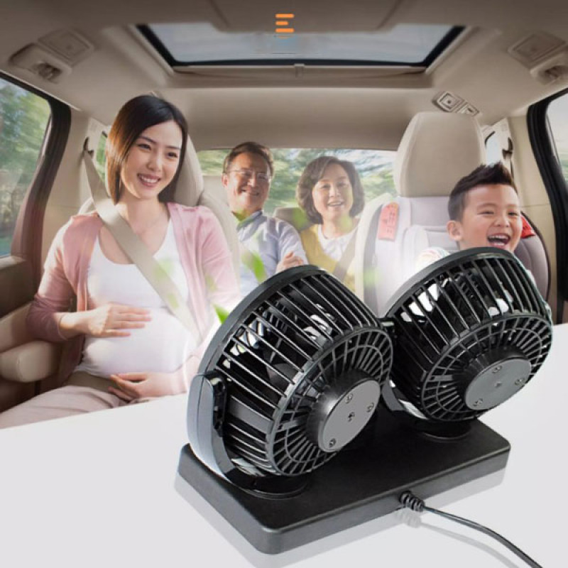 Dvostruki ventilator za automatsko rashlađivanje automobila