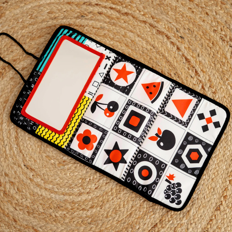 Tummy Time Baby Vision - 4u1 razvojna prostirka sa ogledalom za bebe