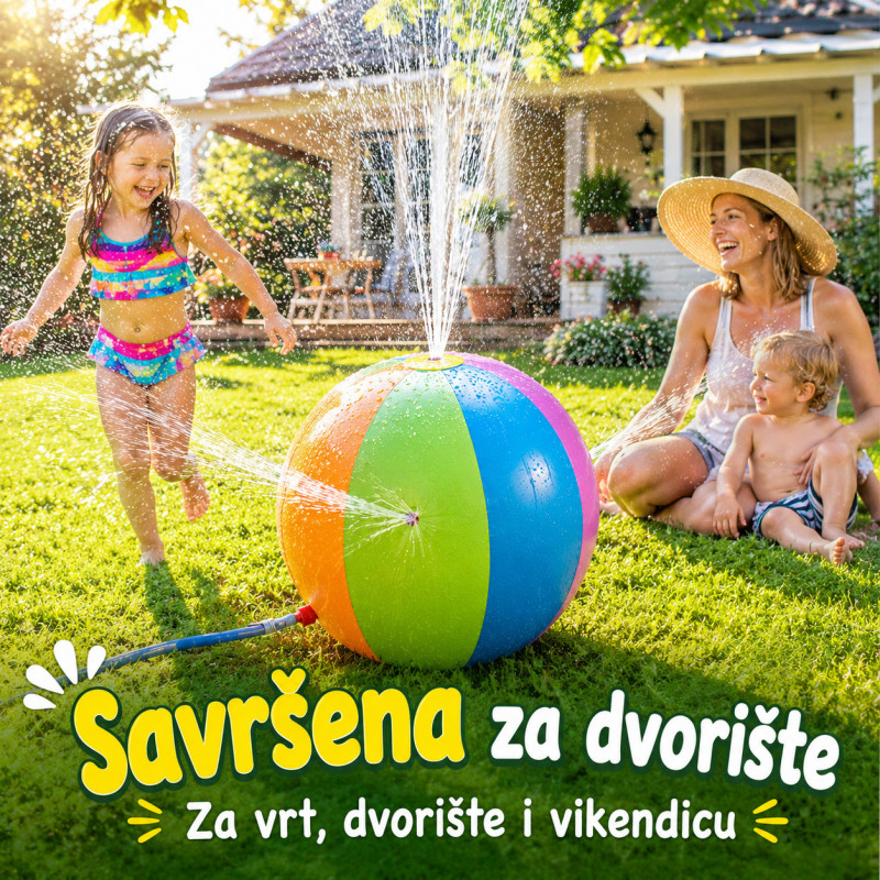 Gejzir lopta 75 cm – letnja vodena zabava za decu