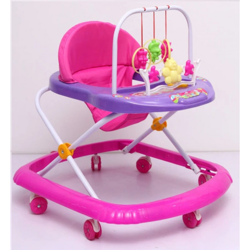 Dubak - Šetalica za bebe u roze boji