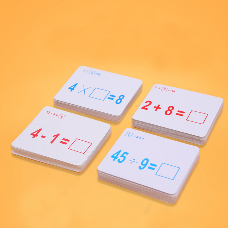 Edukativne kartice za učenje matematičkih operacija
