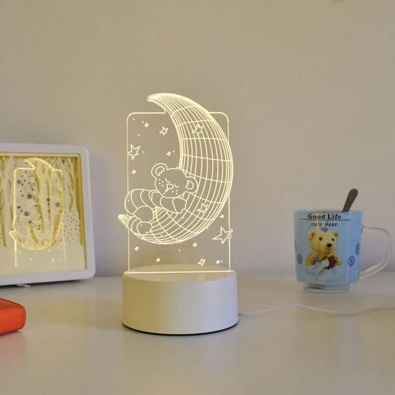 3D mesec - Ukrasna LED lampica