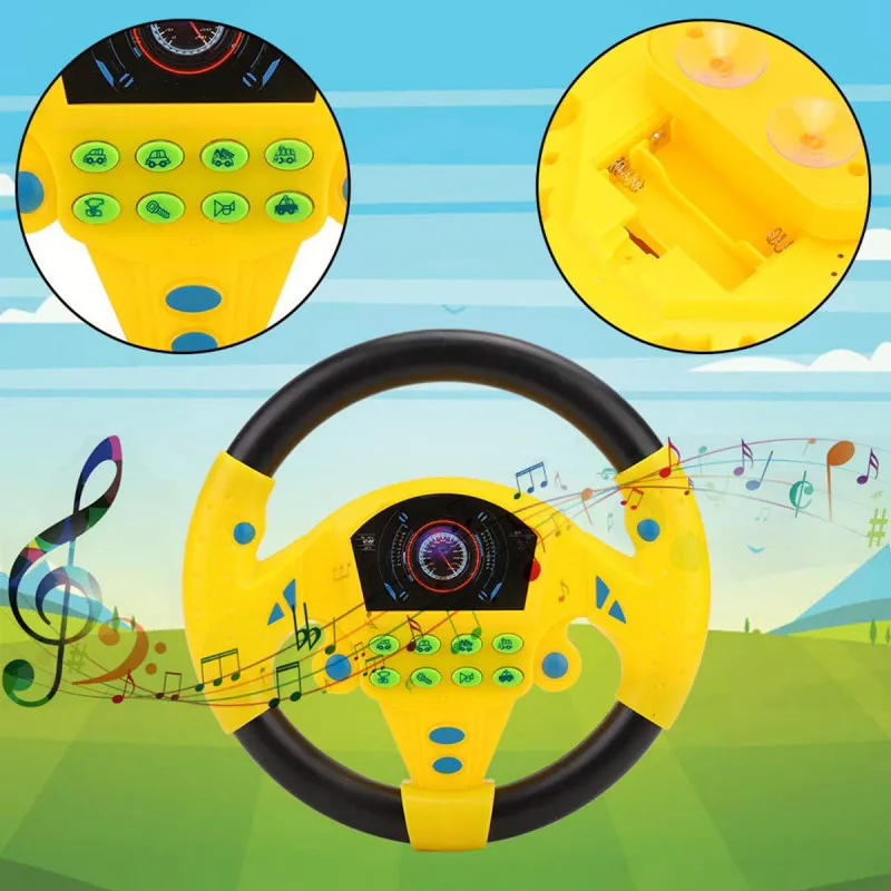 Dečiji interaktivni volan sa simulacijom zvuka