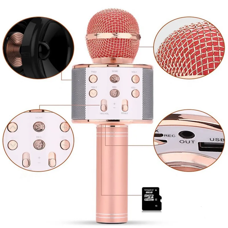 Karaoke master - bežični bluetooth mikrofon