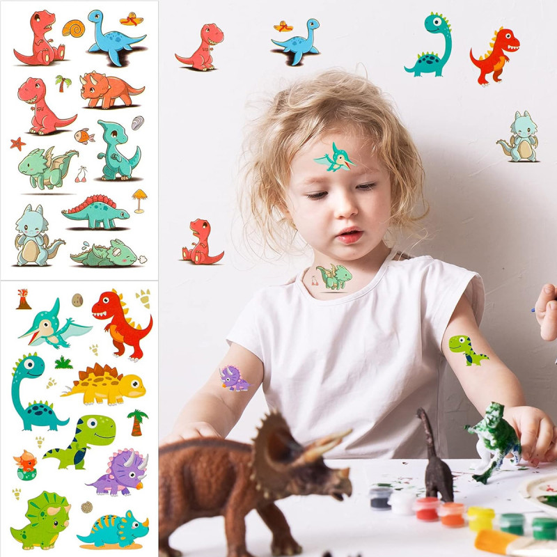 Dino World - Dečije stiker tetovaže