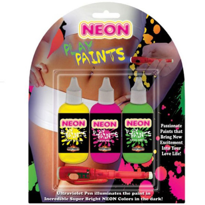 Face Neon Paint – Neonske boje za lice + lampica