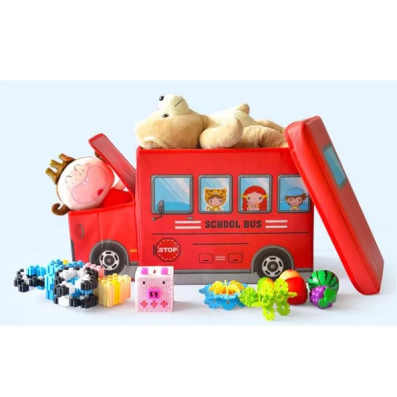 Cartoon Bus Storage - Mini Autobus + kutija za skladištenje