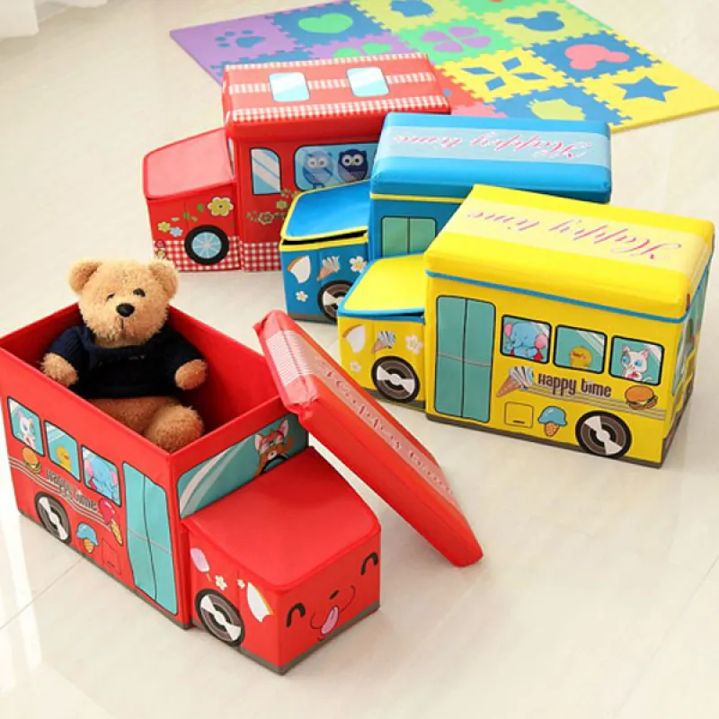Cartoon Bus Storage - Mini Autobus + kutija za skladištenje
