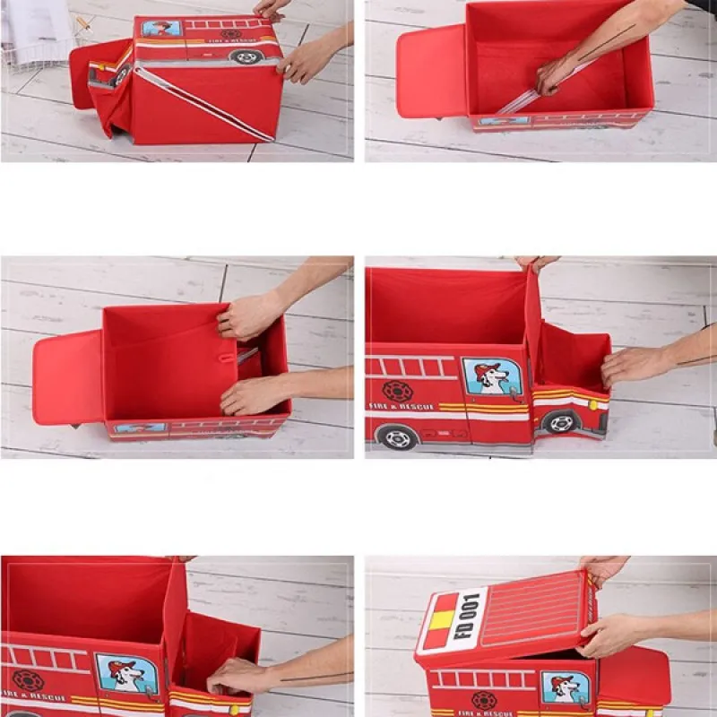 Cartoon Bus Storage - Mini Autobus + kutija za skladištenje