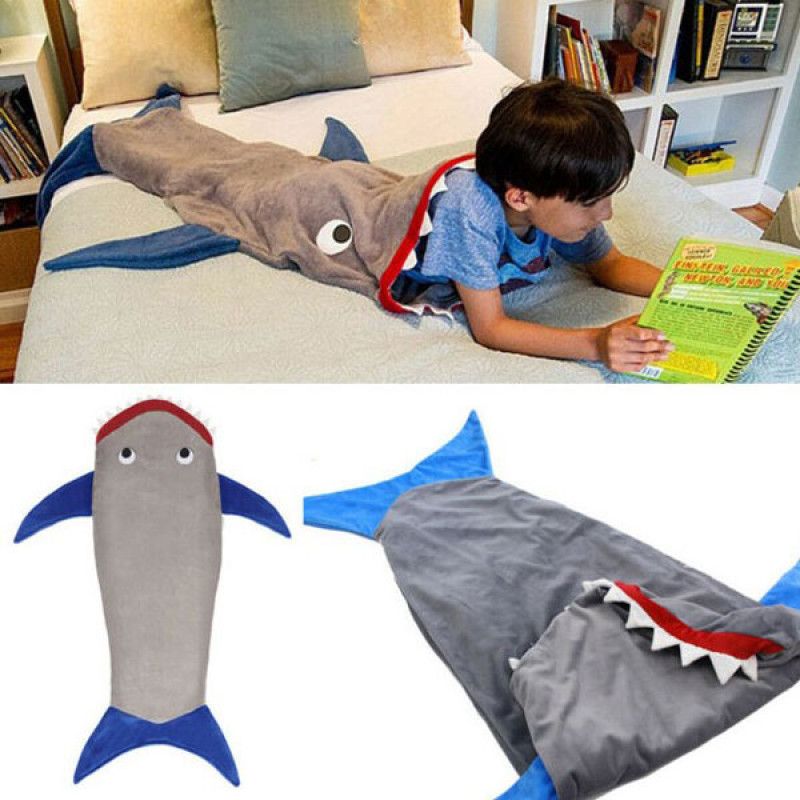 Shark Blanket - Dečije ajkula ćebe