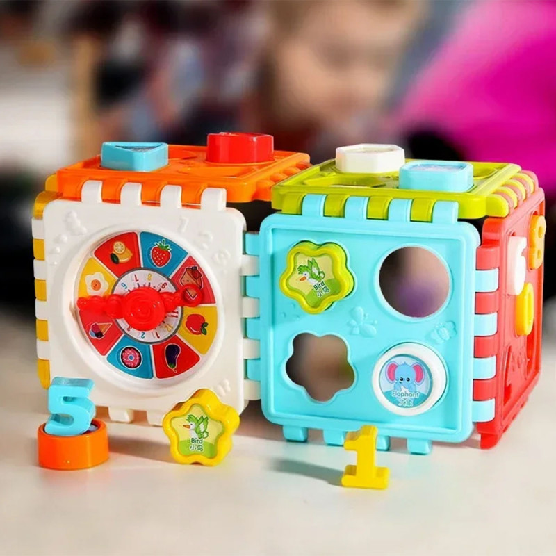 Play Cube - Raznolika kocka za igru i razvoj kognitivnih sposobnosti dece