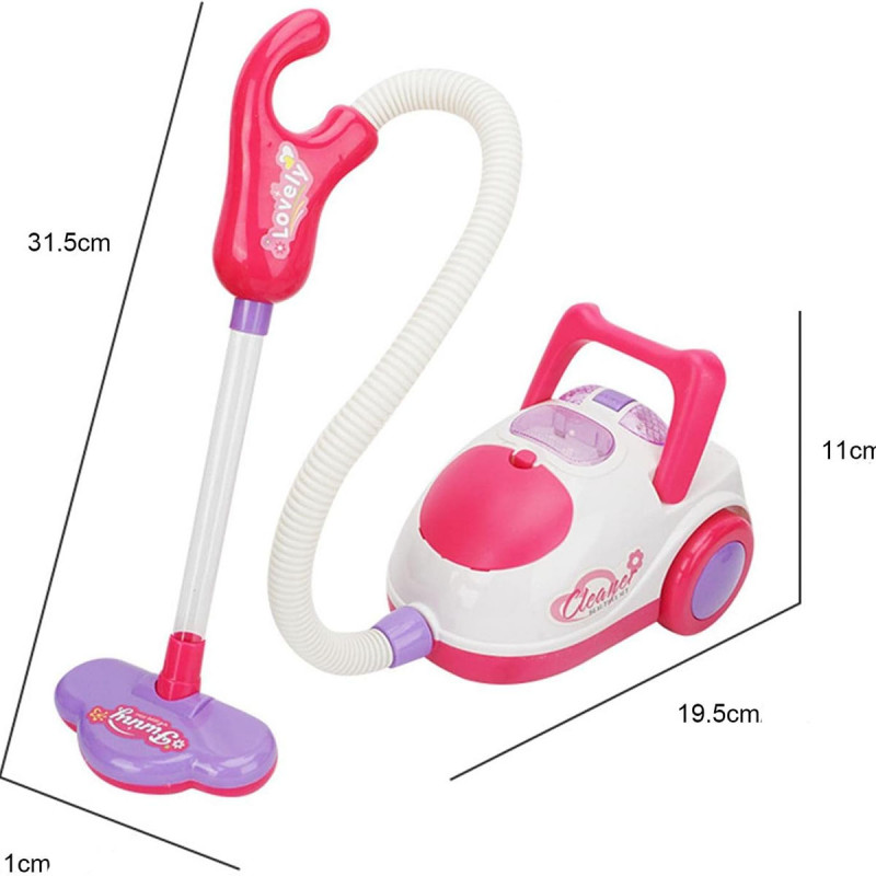 Dečiji usisivač sa kompletom za čišćenje