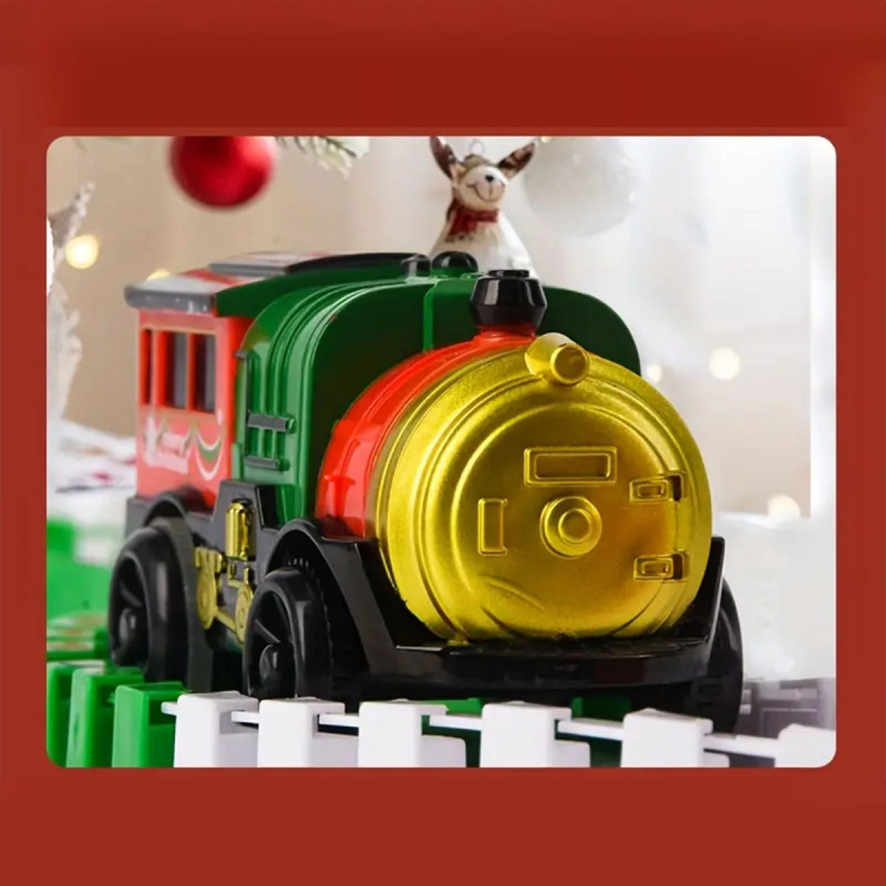 Christmas track - Set sa vozićem i Deda Mrazom